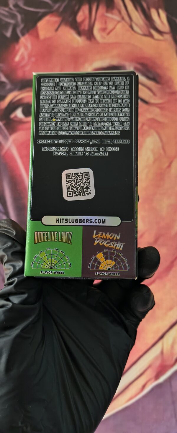 SLUGGERS DUAL REDGELINE LANTZ & LEMON DOGSHIT (SATIVA & INDICA) 2gr