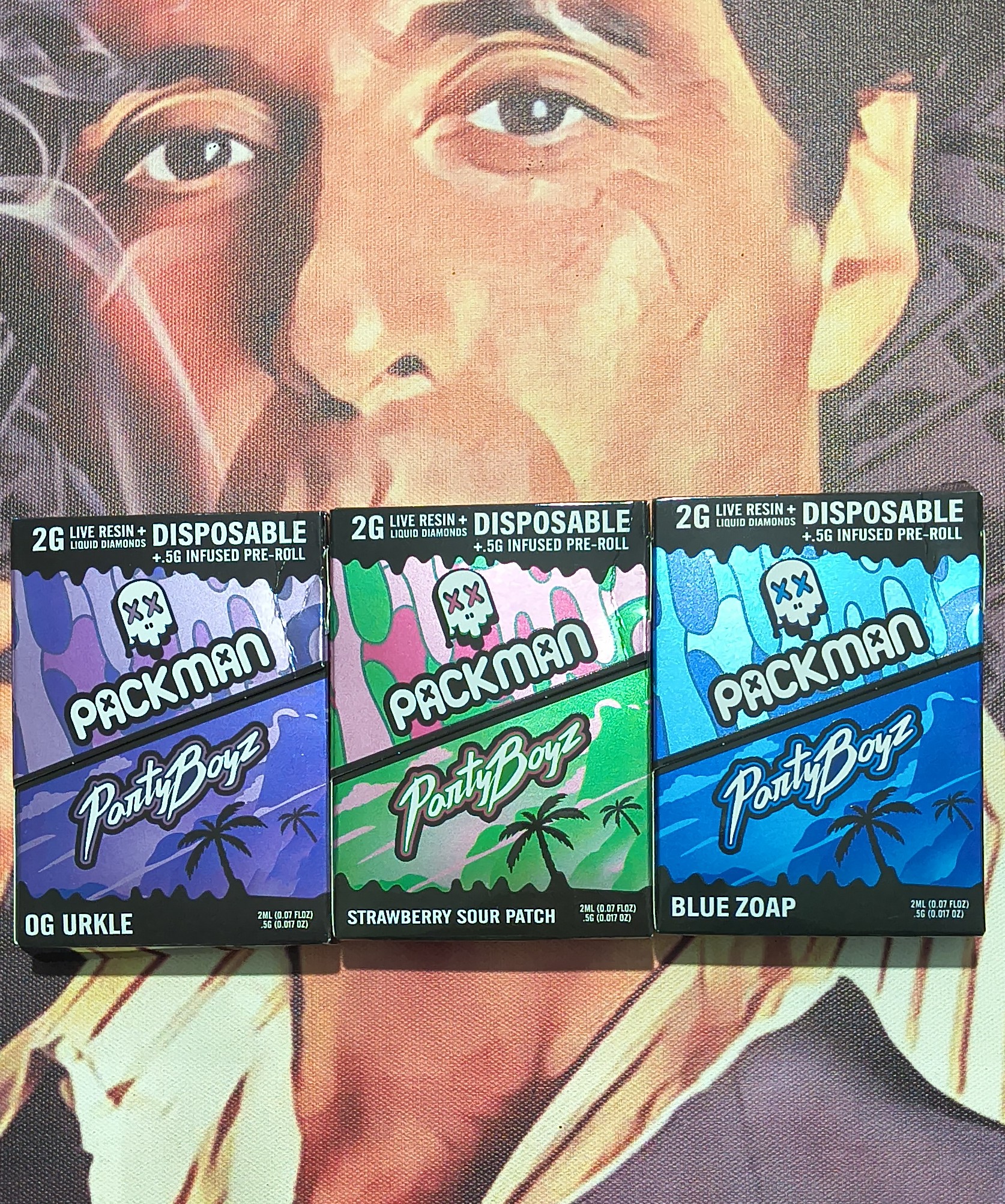 PACKMAN PANTYBOYZ BLUE ZOAP (HYBRID) 2gr