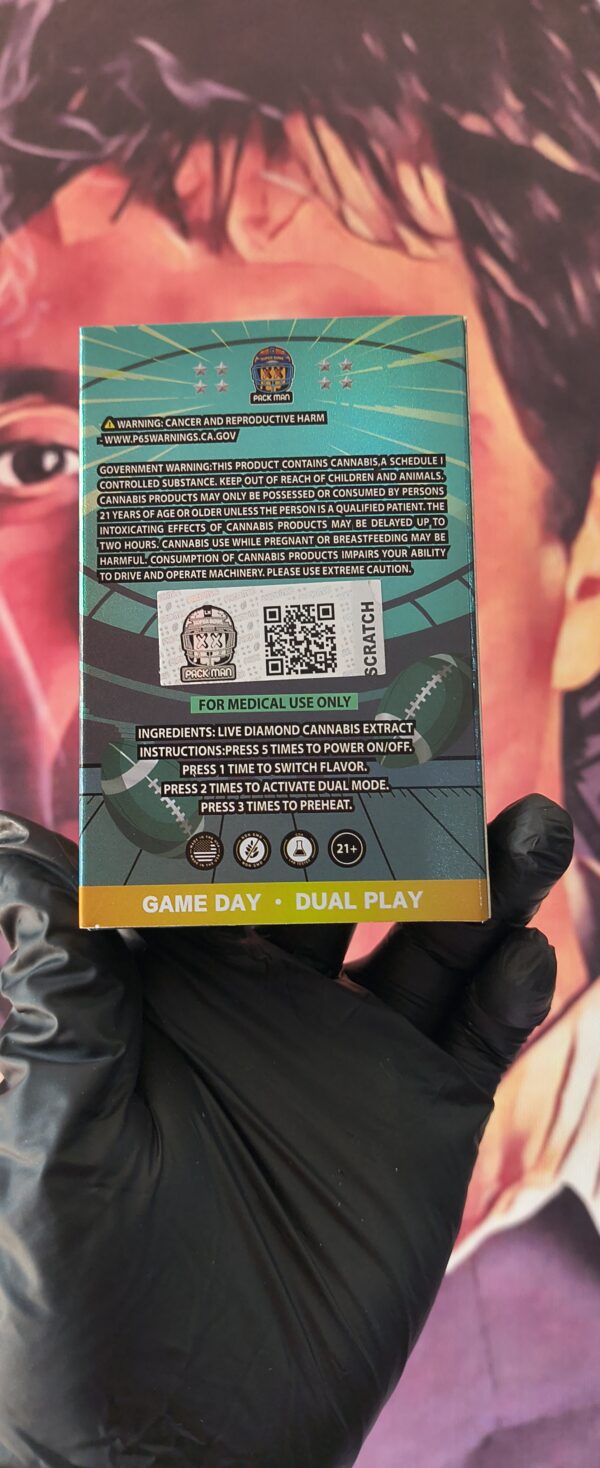 PACK MAN NFL MVP GELATO & VICTORY FORMATION (HYBRID & HYBRID) 2gr