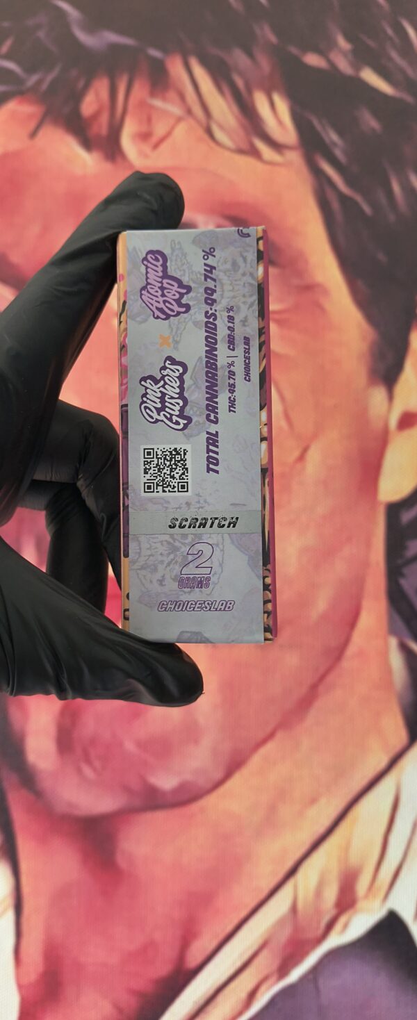 CHOICES LAB DUAL V2 PINK GUSHERS & ATOMIC POP (SATIVA & HYBRID) 2gr