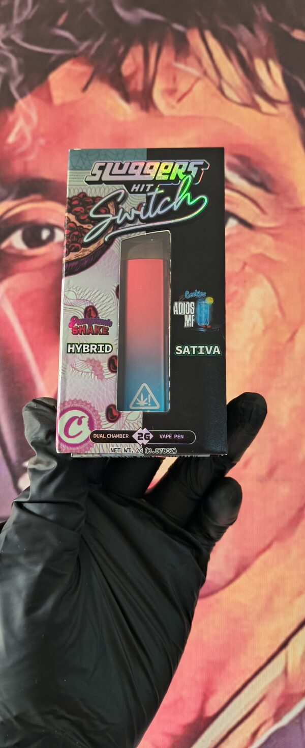 SLUGGERS DUAL POMEGRANATE SHAKE & COOKIES ADIOS MF (HYBRID & SATIVA) 2gr