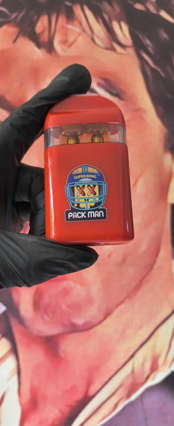 PACK MAN NFL QUARTERBACK KUSH & PLAYMAKER PUNCH (SATIVA & INDICA) 2gr