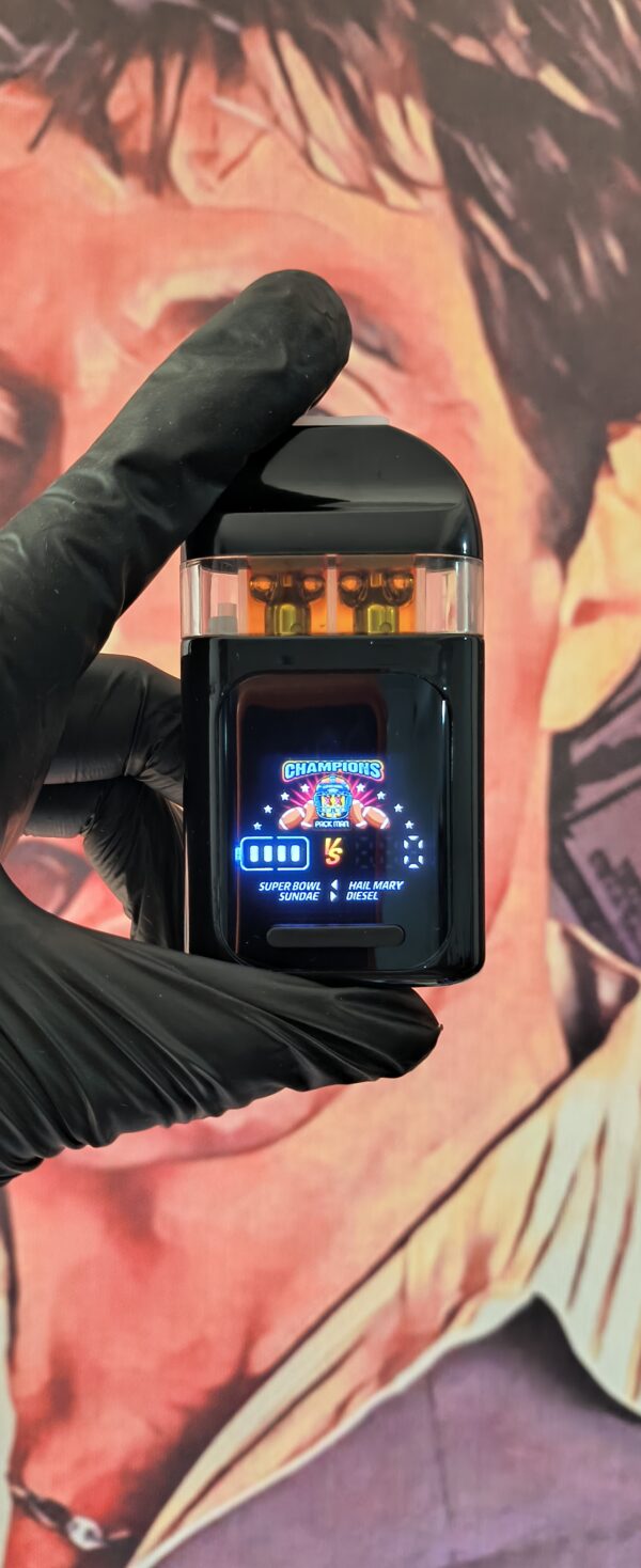 PACK MAN NFL SUPER BOWL SUNDAE & HAIL MARY DIESEL (SATIVA & HYBRID) 2gr