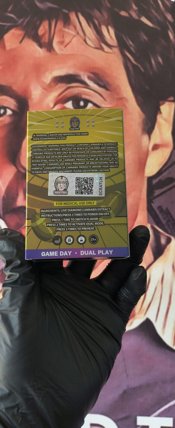 PACK MAN NFL TROPHY TIME TANGIE & CHAMPIONSHIP PUNCH (INDICA & HYBRID) 2gr