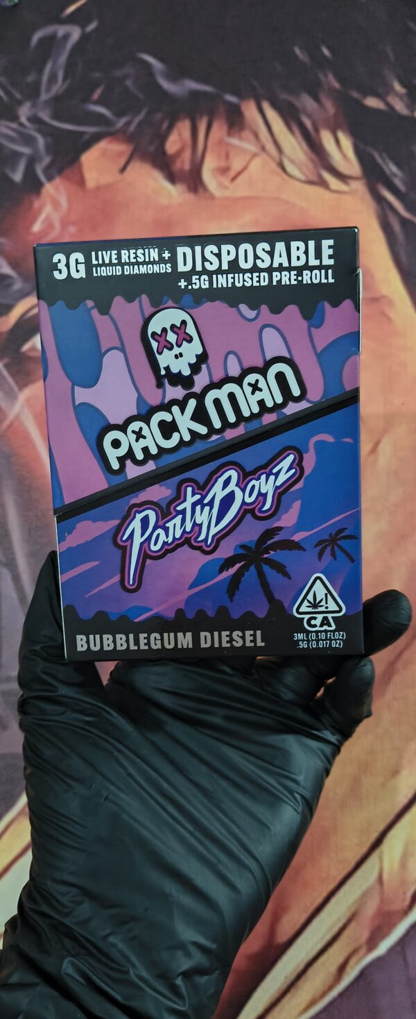 PACK MAN PANTYBOYZ BUBBLEGUM DIESEL (HYBRID) 3gr