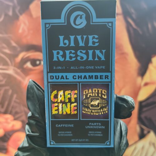 COOKIES DUAL CHAMBER V2 CAFFEINE & PARTS UNKNOWN (SATIVA & INDICA) 2gr