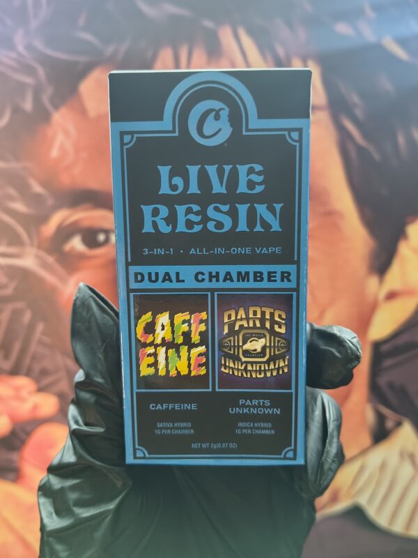 COOKIES DUAL CHAMBER V2 CAFFEINE & PARTS UNKNOWN (SATIVA & INDICA) 2gr