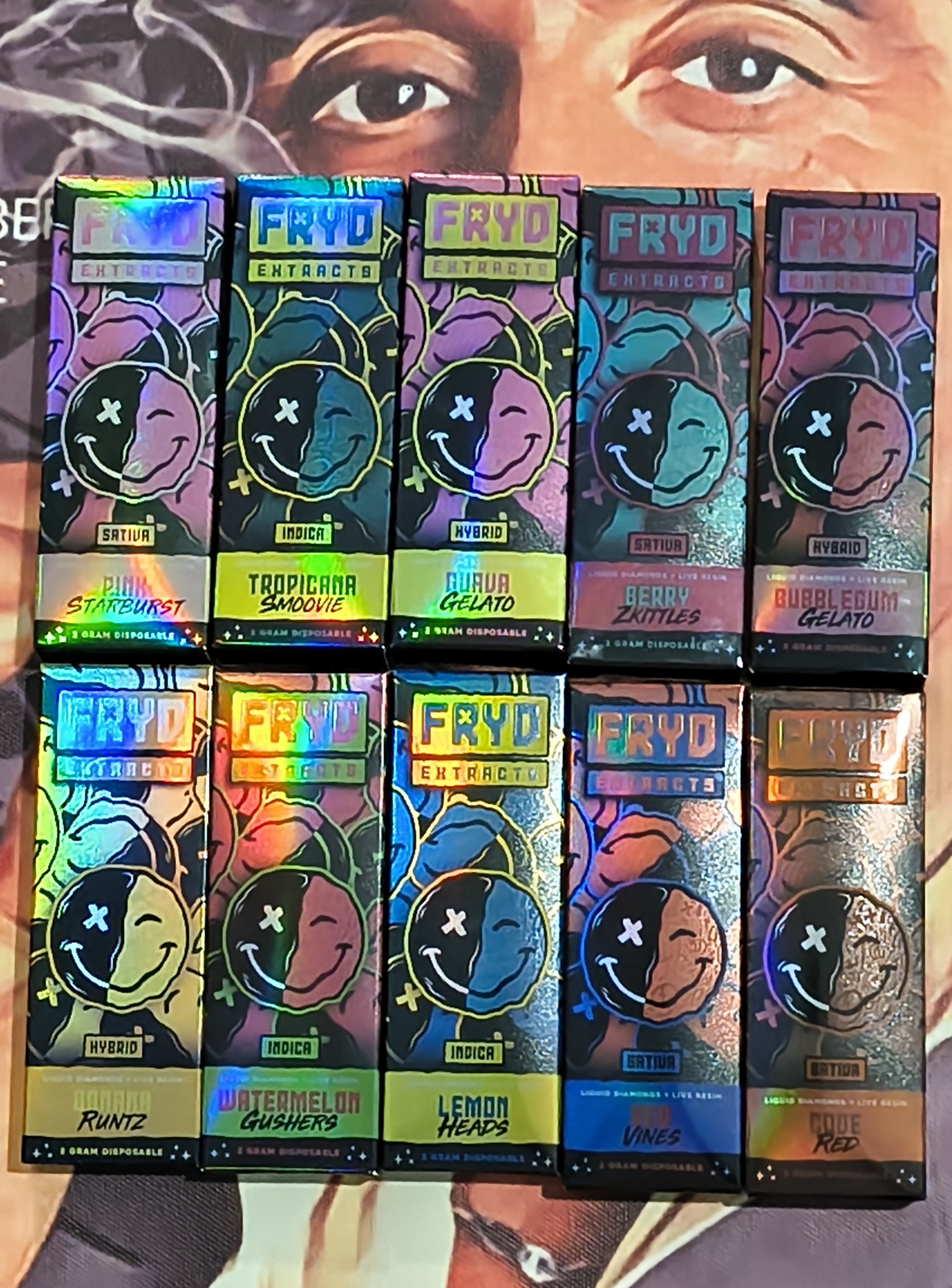 LOGO FRYD PORRO FRYD EXTRACTS BANANA RUNTZ (HYBRID) 2gr