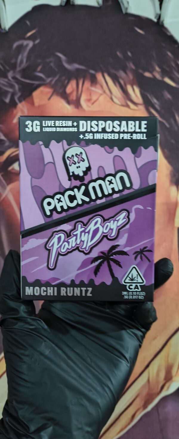 PACK MAN PANTYBOYZ MOCHI RUNTZ (HYBRID) 3gr