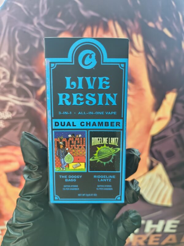 COOKIES DUAL CHAMBER V2 THE DOGGY BAGG & RIDGELINE LANTZ (SATIVA & SATIVA) 2gr