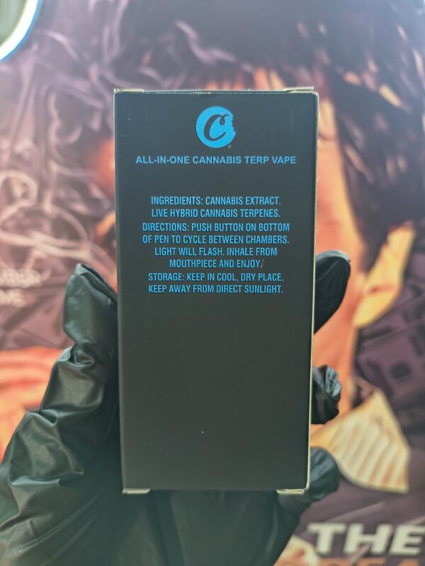 THE DOGGY BAGG & RIDGELINE LANZT 2 COOKIES DUAL CHAMBER V2 BLUE SUEDE & DYING DREAMING (INDICA & INDICA) 2gr