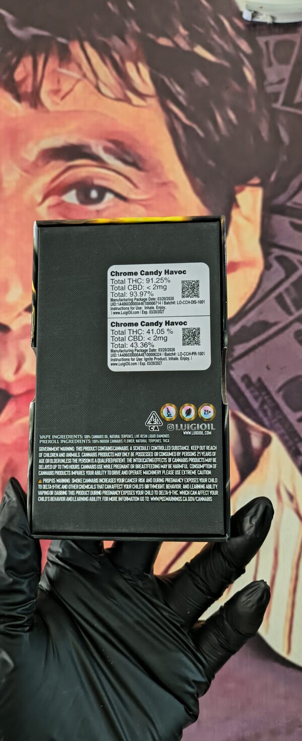CHROME CANDY HAVOC 2 LUIGI V3 CHROME CANDY HAVOC (HYBRID) 2gr