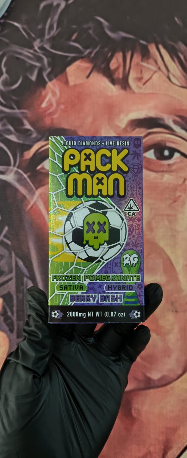 PACKMAN MUNDIALISTA FROZEN POMEGRANATE & BERRY BASH (SATIVA & HYBRID) 2gr