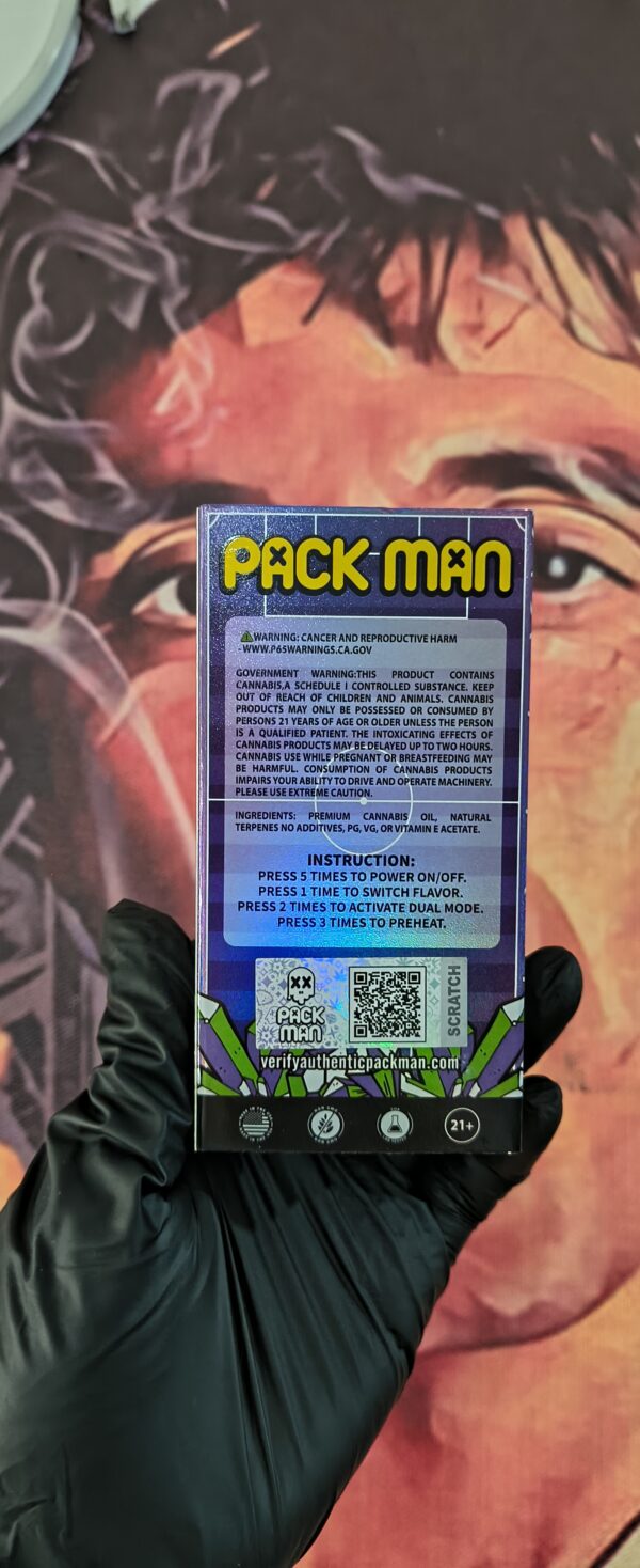 PACKMAN MUNDIALISTA FROZEN POMEGRANATE & BERRY BASH (SATIVA & HYBRID) 2gr