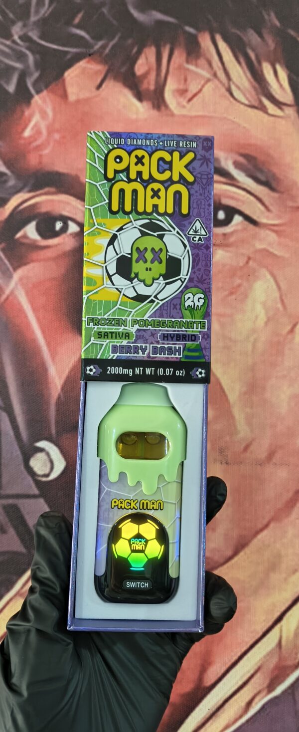 PACKMAN MUNDIALISTA FROZEN POMEGRANATE & BERRY BASH (SATIVA & HYBRID) 2gr
