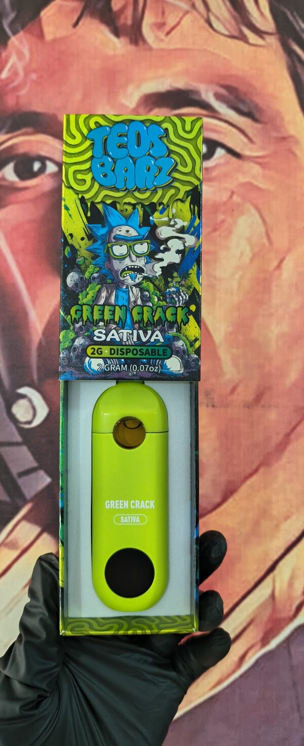 TEOS BARZ GREEN CRACK (SATIVA) 2gr