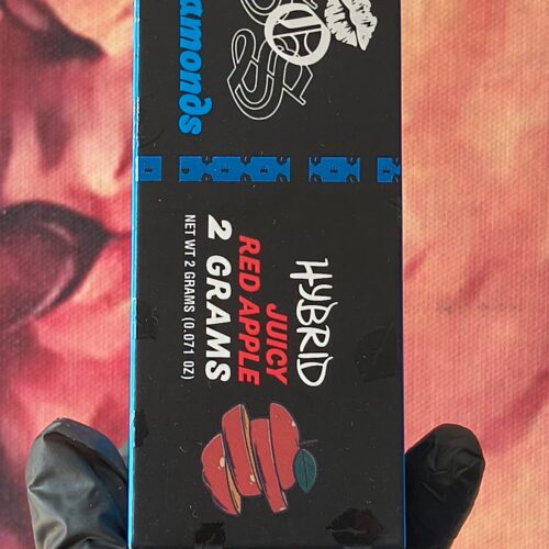 JUICE RED APPLE 1 BESOS AZUL JUICY RED APPLE (HYBRID) 2gr