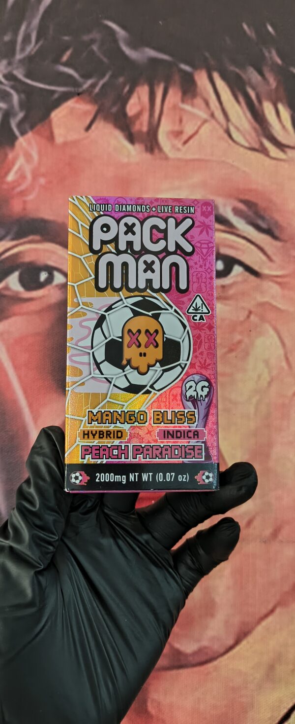MANGO BLISS 1 PACKMAN MUNDIALISTA MANGO BLISS & PEACH PARADISE (HYBRID & INDICA) 2gr