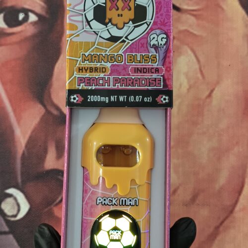PACKMAN MUNDIALISTA MANGO BLISS & PEACH PARADISE (HYBRID & INDICA) 2gr