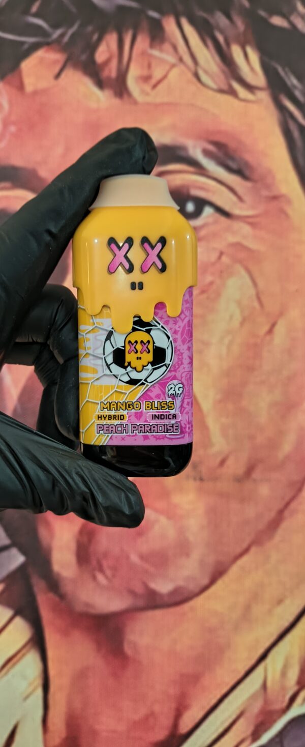 MANGO BLISS 4 PACKMAN MUNDIALISTA MANGO BLISS & PEACH PARADISE (HYBRID & INDICA) 2gr