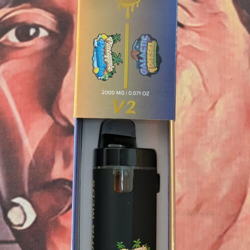 PINEAPPLE PARADISE 3 MUHA MEDS DUAL V2 PINEAPPLE PARADISE & GALACTIC DIESEL (SATIVA & SATIVA) 2gr