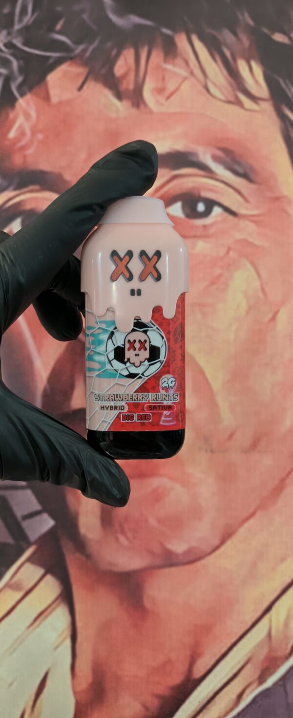 PACKMAN MUNDIALISTA STRAWBERRY RUNTS & BIG RED (HYBRID & SATIVA) 2gr