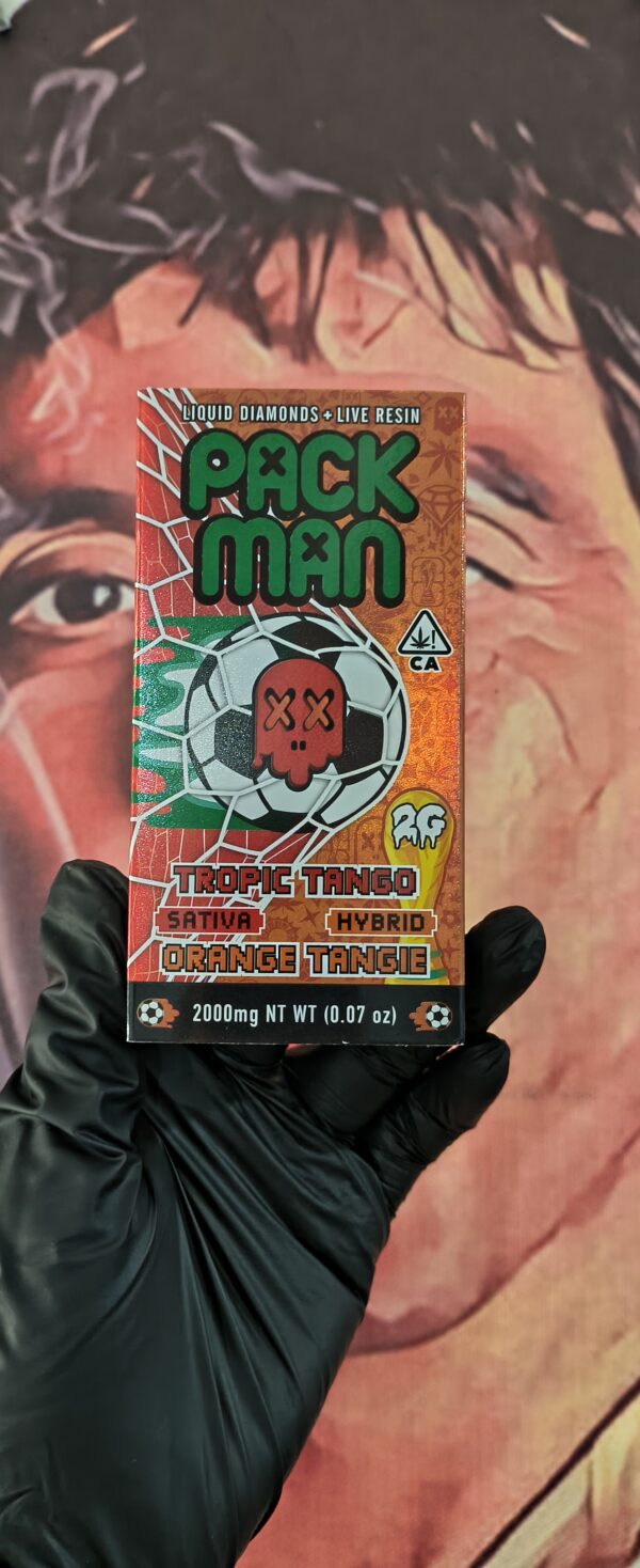 TROPIC TANGO 1 PACKMAN MUNDIALISTA TROPIC TANGO & ORANGE TANGIE (SATIVA & HYBRID) 2gr