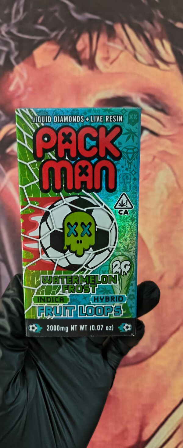 WATERMELON FROST 1 PACKMAN MUNDIALISTA WATERMELON FROST & FRUIT LOOPS (INDICA & HYBRID) 2gr