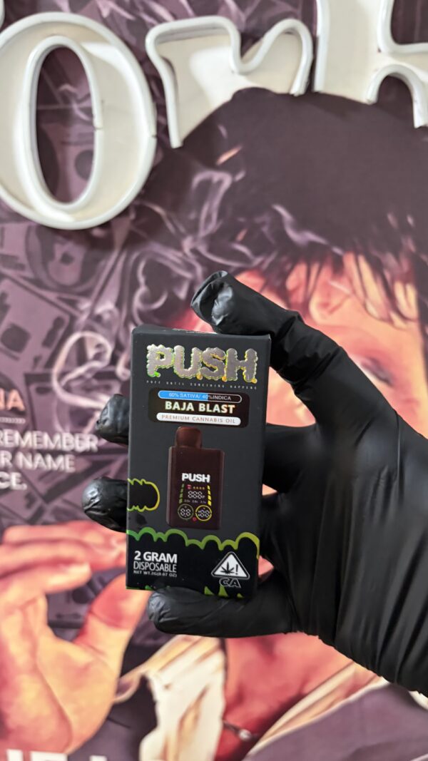 BAJA BLAST 1 PUSH BAJA BLAST 2G (SATIVA 60% & INDICA 40%)
