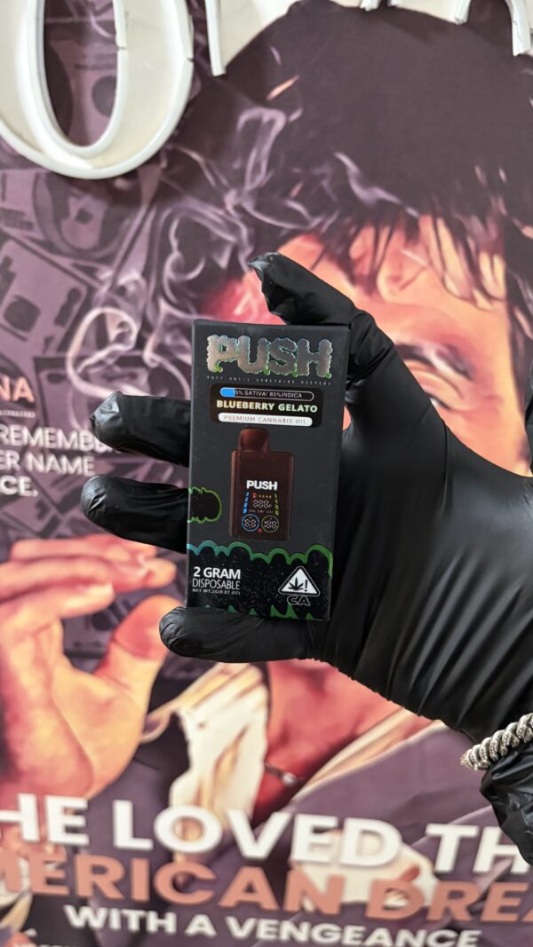 PUSH BLUEBERRY GELATO 2G (SATIVA 15% & INDICA 85%)